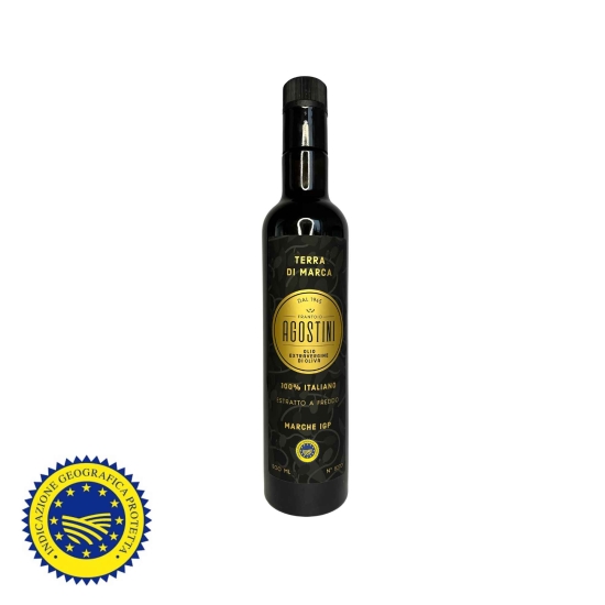 Certyfikowana oliwa z Marche IGP - OLIO Agostini Estratto a Freddo MARCHE IGP